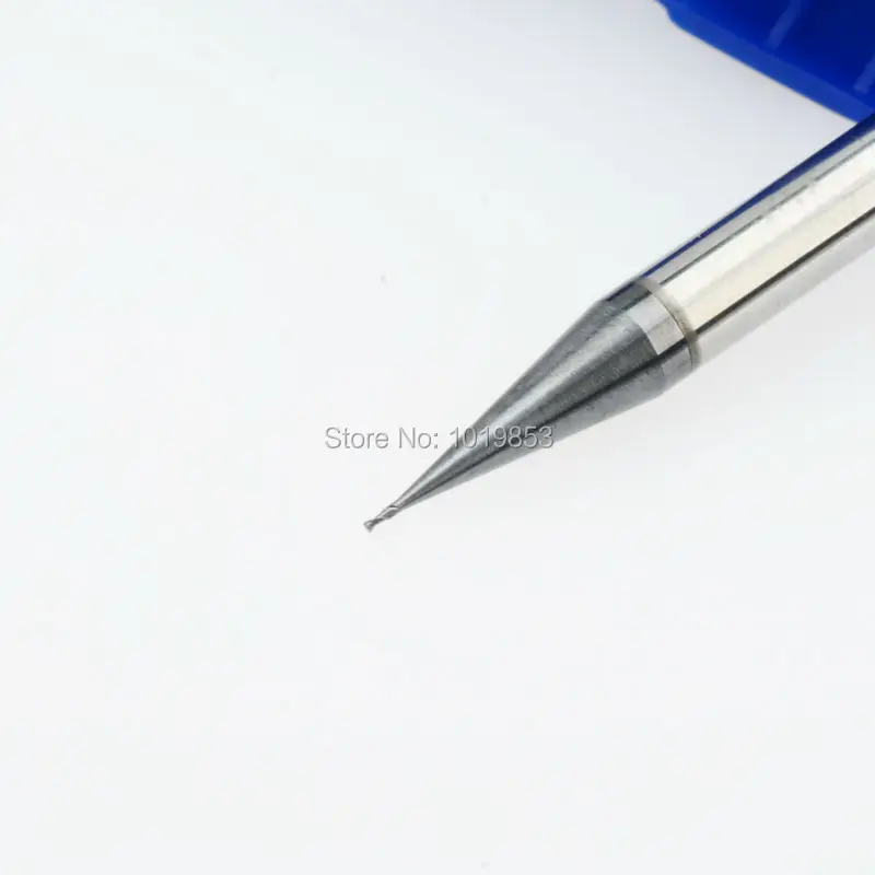 

CGS-250 0.4x4x50L 0.4mm HRC50 Solid Tungsten Carbide small Micro Diameter End Mill for silver