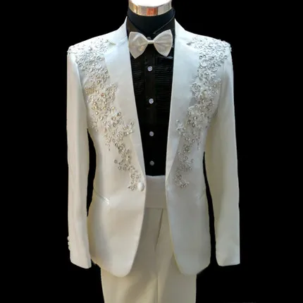 Костюм для выпускного вечера в джентльменском стиле, Красивый смокинг для жениха, фрак, сделанный мужской костюм для мужской одежды (куртка