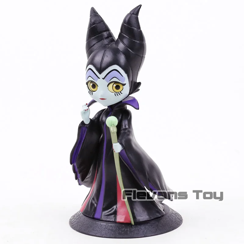 Banpresto Q Posket персонажи Maleficent ПВХ фигурка Коллекционная модель игрушки - Цвет: black no box