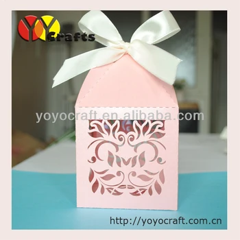 

2018 new design wedding supply mini 5*5cm sweet candy box for wedding and party wholesale