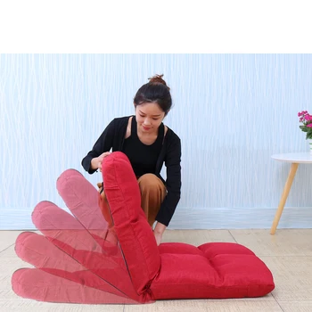 

Lazy Couch Tatami Foldable Single Bed Computer Chair Dormitory Small Sofa Japanese Style Chair