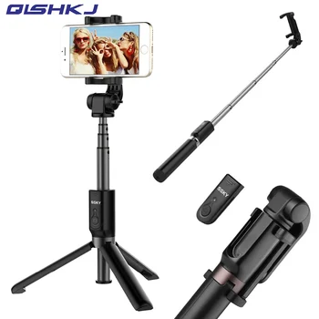 

Ulanzi Handheld & Mini Tripod 4 in 1 Selfie Stick Tripod W Bluetooth Remote and 360 Degree Phone Clip for iphone Android Huawei