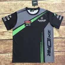 Moto rcycle Racing moto rbike moto cross moto kawasaki Riding Мужская Повседневная дышащая футболка с коротким рукавом Одежда для вождения