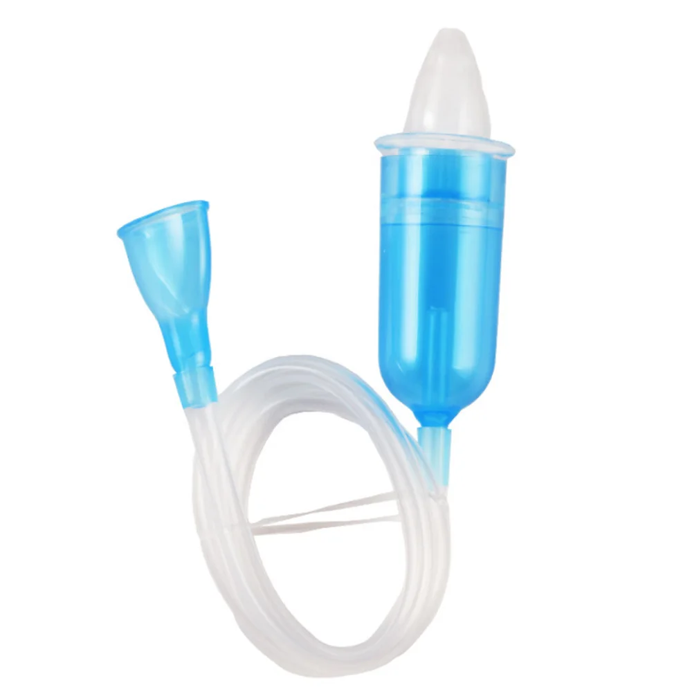 Kids Nasal Aspirator Newborn Baby Safety Care Nasal Aspirator Snot Nose Cleaner Vacuum Suction Nasal Absorption Silicone