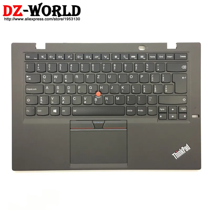 SK//оригинальная для Thinkpad X1 углерода 3rd Gen 20BS 20BT Словакия клавиатура с подсветкой и Упор для рук тачпад 00HT324 00HN969 SM20G18629