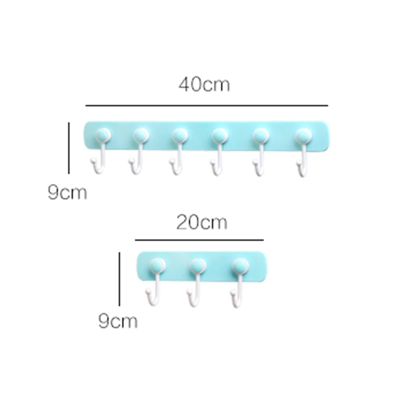JiangChaoBo не Пробивной крючок, кухонный дверной настенный клей, крепкий липкий крючок, вешалка, креативный бесшовный крючок, настенный крючок