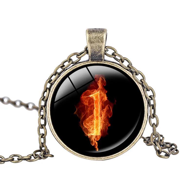 Newest Arrival Women Fashion Necklace Enthusiasm Flame Energy Necklaces