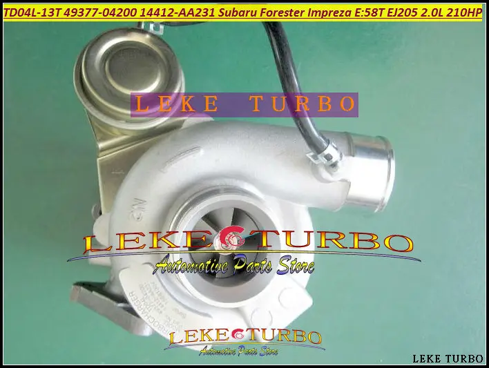 TD04L-13T 49377-04200 14412-AA231 Turbo For SUBARU Forester Impreza 58T EJ205 2.0L 210HP with Gaskets (1)