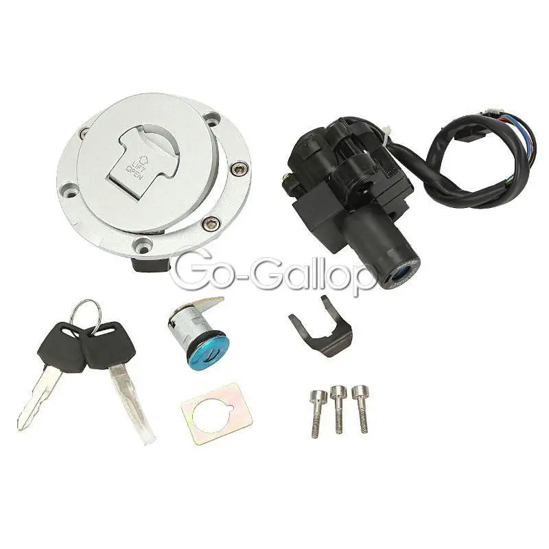 

Ignition Switch Fuel Gas Cap Seat Lock Key Set for Honda CBR600 F2 F3 1991 1992 1993 1994 1995 1996 1997 1998