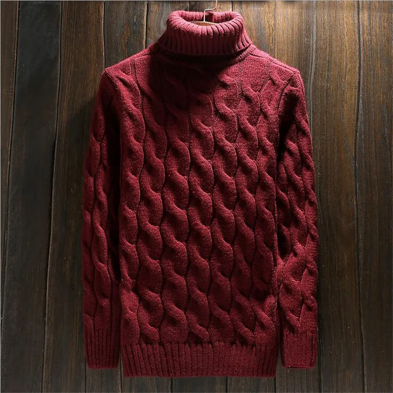 christmas red turtleneck