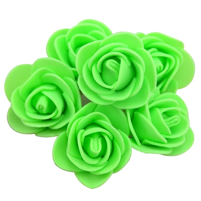 100pcs 1 шт., 15 см/20 см/30 см, форма в виде розового медведя, сделай сам, для подарка, полистирол, пенопласт, шар, Искусственный цветок розы, медведь - Цвет: 100pcs
