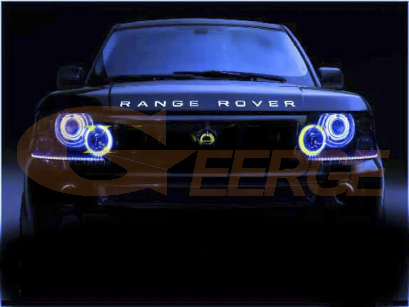 RGB angel eyes Land Rover Range Rover L322 Sport 2002 2003 2005 2006 2007 2008 2009(11)