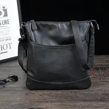 Vintage Marke tragbare Split Leder männer Qualitäts beiläufige männer messenger bags