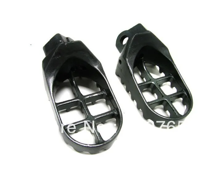 Pair Steel Foot Pegs Footpegs for Honda XR50R XR70R XR80R XR100R 2000