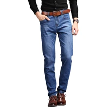 Herren jeans 2016 neue mode einfarbig stretch röhrenjeans Füße hosen Männlichen casual hosen männer hosen Strumpfhosen