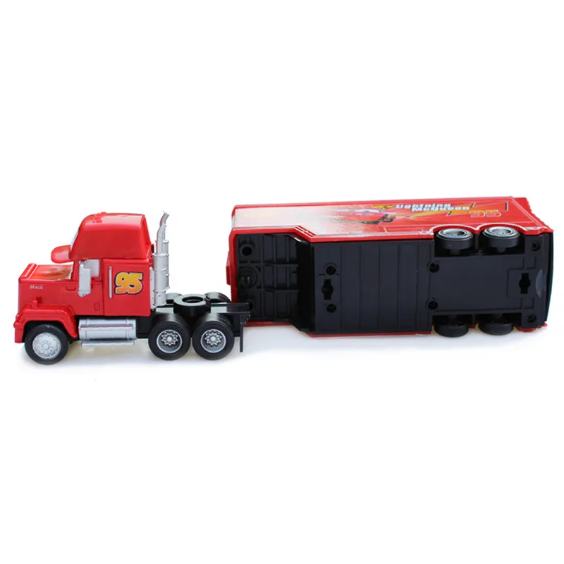 Disney Pixar Cars 2 3 игрушка Молния Маккуин Джексон шторм Мак UncleTruck King 1:55 литой металлический игрушечный автомобиль Детский подарок на день рождения