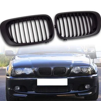 

E46 2D Black Kidney Sport Grilles Grill for BMW E46 Coupe 2-Door 1999-2002 Pre-Facelift