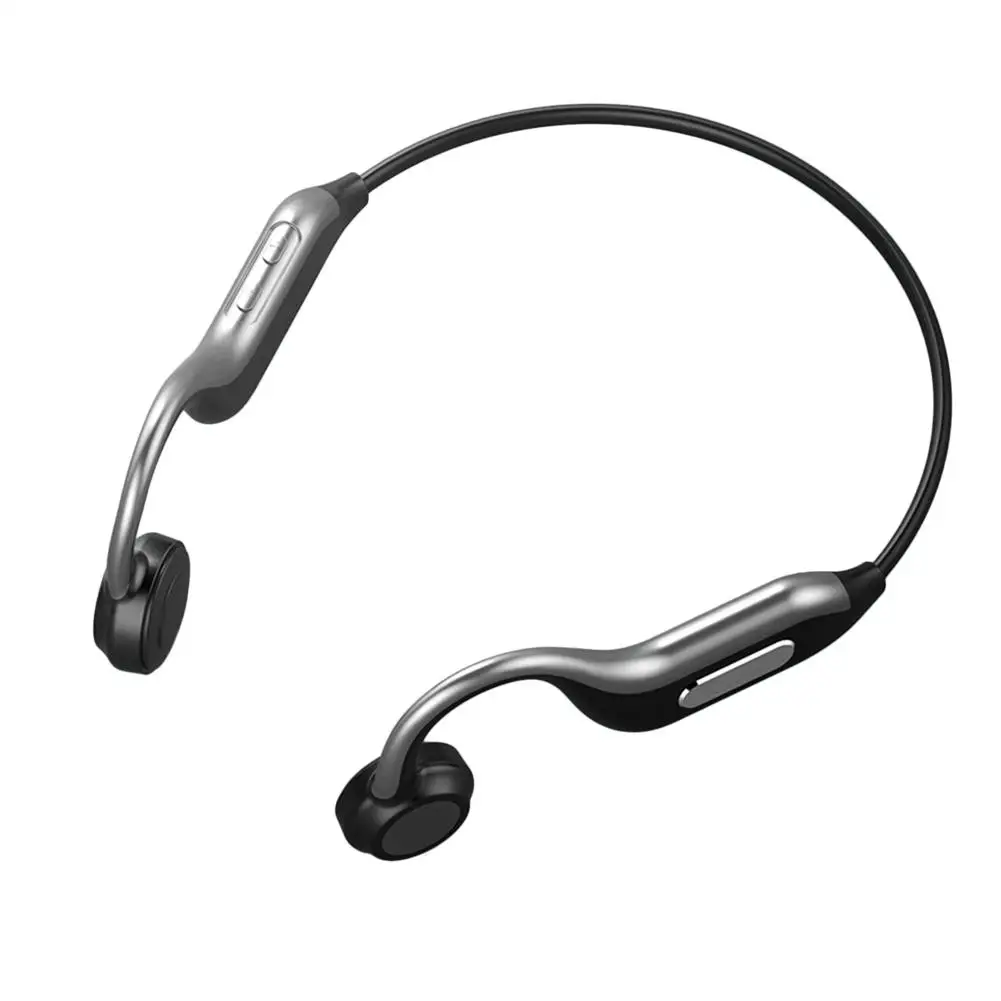 

Bluetooth Earphone 5.0 Headset Headohone Wireless Binaural Sports Waterproof Bone Sensor Conduction Quick Charge Long Duration
