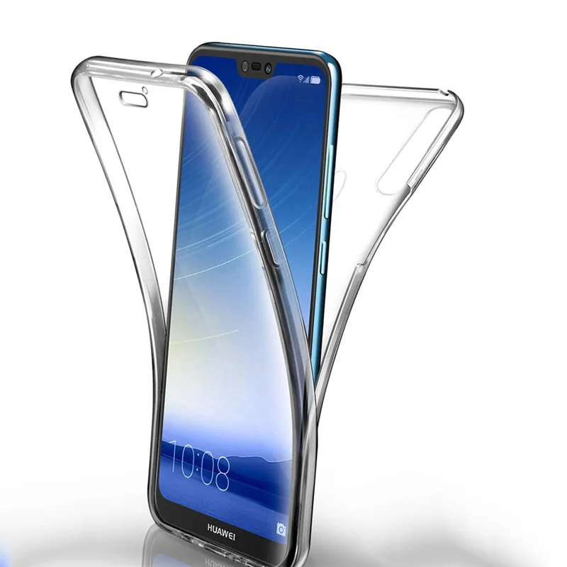 Мягкий прозрачный чехол с полным корпусом для LG G3 D855 D850 D851 360 градусов ТПУ