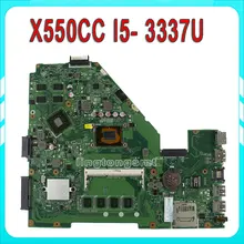 for ASUS X550CC R510CC DDR3 Laptop Motherboard GT 720M 2GB I5-3337U CPU HM76 X550CC REV:2.0 PN:60NB00WA 100% Tested