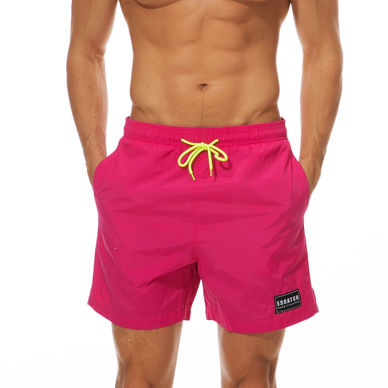 casual board shorts swimshorts men candy color beach wear boardshorts