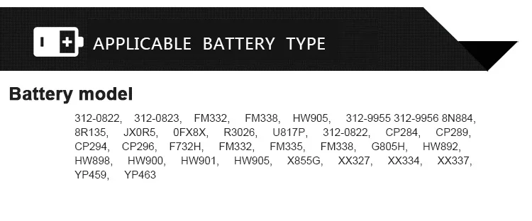 HSW ноутбука Батарея для Dell Latitude E4300 PP13S F732H FM330 FM332 FM335 FM338 G805H H06X0 8N884 ноутбука Батарея 8R135 H979H