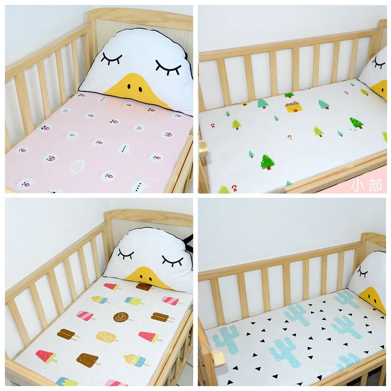 Fitted Sheet【Customized version】140x70cm Baby Bed Sheets