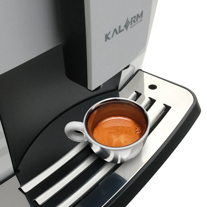 Kalerm-自動エスプレッソマシン,自動コーヒーマシン,プレス付き  