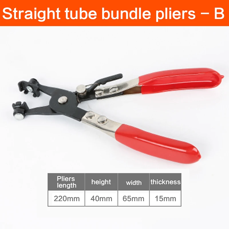 Najtaniej Zaciski do węża szczypce zacisk szczypce kabel elastyczny zacisk do węża samochodowego długie szczypce prosta gwintowana tulejka zacisk