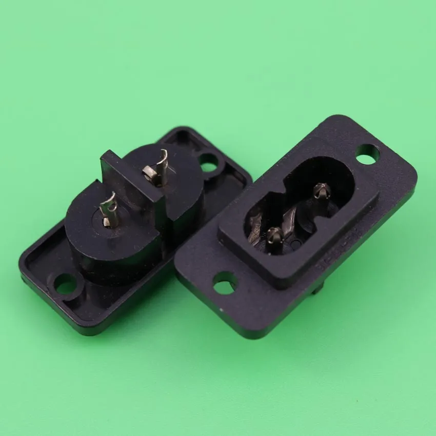 YuXi AC Power Sockets Connector 2 pins, BX 180 D06 AC Adapter convertor