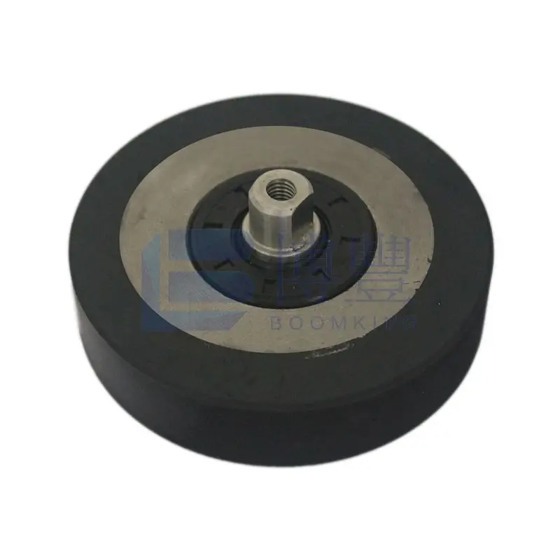 Diameter 80mm Idler wheel,Rubber wheel for glass shape machine. glass