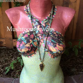 

Fashion Stones beads Arrowhead Pendant Women Statement Necklace Handmade Necklaces & Arrowhead Pendants For Women Men Gift