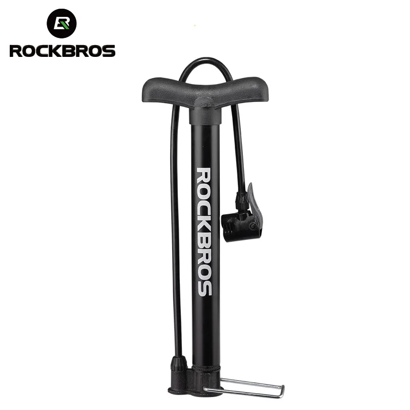 ROCKBROS 120PSI велосипедные насосы Presta Schrader AV FV мини MTB дорожный велосипед велосипедный воздушный насос шин мяч Надувное давление манометр сплав