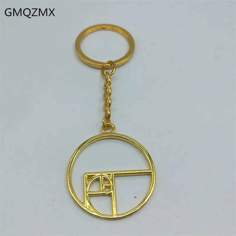 

Hot simple 4 color round keychain, 4 color round key chain, geometric jewelry, 4 color geometric pendant, wearable mathematics