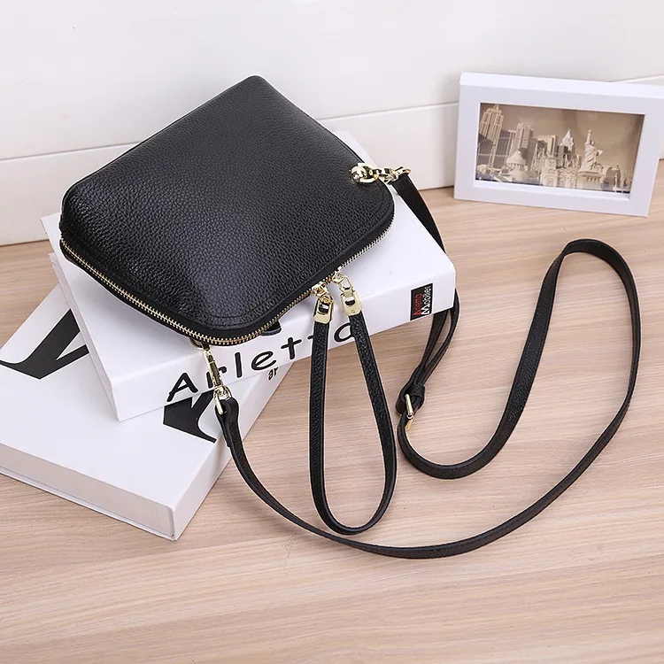 Women genuine leather messenger bag 26