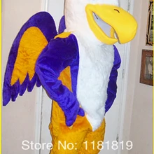 Талисман Орел Hawk птица талисмана Пользовательские праздничный карнавальный костюм комплекты Mascotte Необычные платье карнавальный костюм