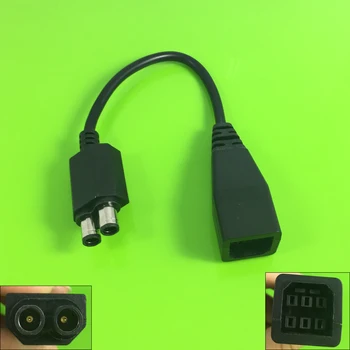 

New 2-port AC Power Supply Adapter Transfer Cable Connectors Adaptor Converter Cable for XBOX360 to Xbox 360 Slim XC035