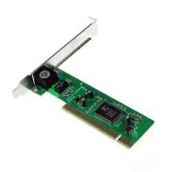 Цена завода новый 10/100 Мбит/с NIC RJ45 RTL8139D локальной сети Платы PCI адаптер для компьютера PC Mfeb14