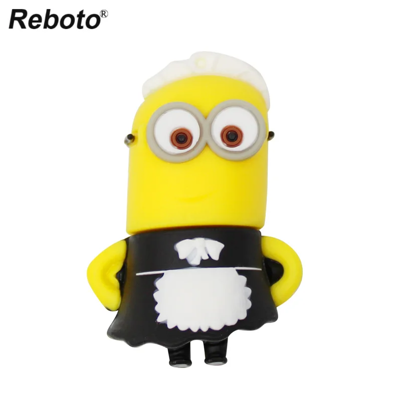 Cartoon minions maid dress USB 2.0 usb flash drives thumb pendrive u disk usb creative memory stick 4GB 8GB 16GB 32GB 64GB Cartoon minions maid dress USB 2.0 usb flash drives thumb pendrive u disk usb creative memory stick 4GB 8GB 16GB 32GB 64GB