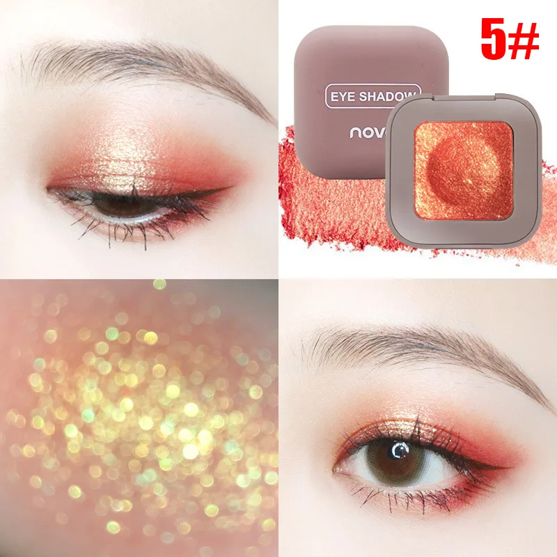 

Hot sale Mashed Potato Monochrome EyeShadow Pearlescent Polarized Sequin Eyeshadow