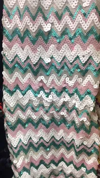 

beautiful Sat-10.1940 Nigerian fabric for party dress new African embroidered lace fabric