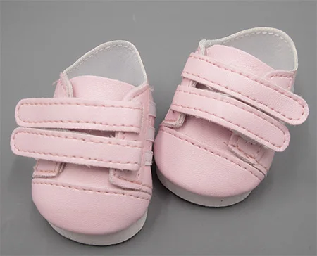 Детская Одежда для куклы, подходит для куклы 43 см, аксессуары для новорожденных, плюшевая розовая полосатая одежда для ползания - Цвет: ZF--014--1