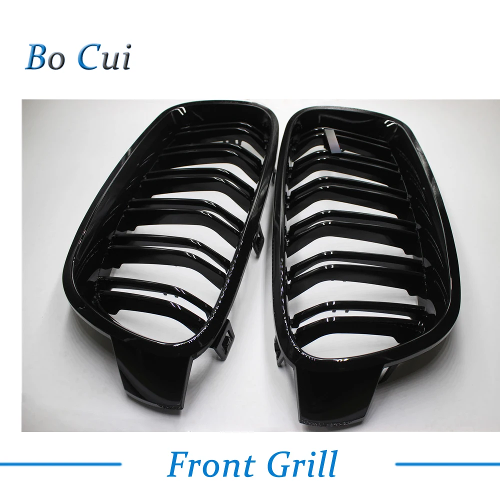 

1 Pair F30 Car Styling Grill M3 Style F31 Kidney Black Replacement Grille For BMW F30 F31 2012+ 320i 325i 328i 335i Gloss Black