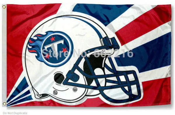 Tennessee Titans Helmet Flag Nfl Premium Team Football