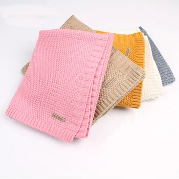 

SundayShine High Quality 80*100 Knitted Baby Blanket Baby Knitting Blanket For Kids baby Shower Gifts Bunny Throw Blanket