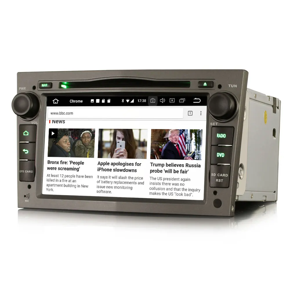 Erisin ES3960PG PX30 Android 8 1 Автомобильный мультимедийный плеер 7 &quotавтомобильный DVD gps для