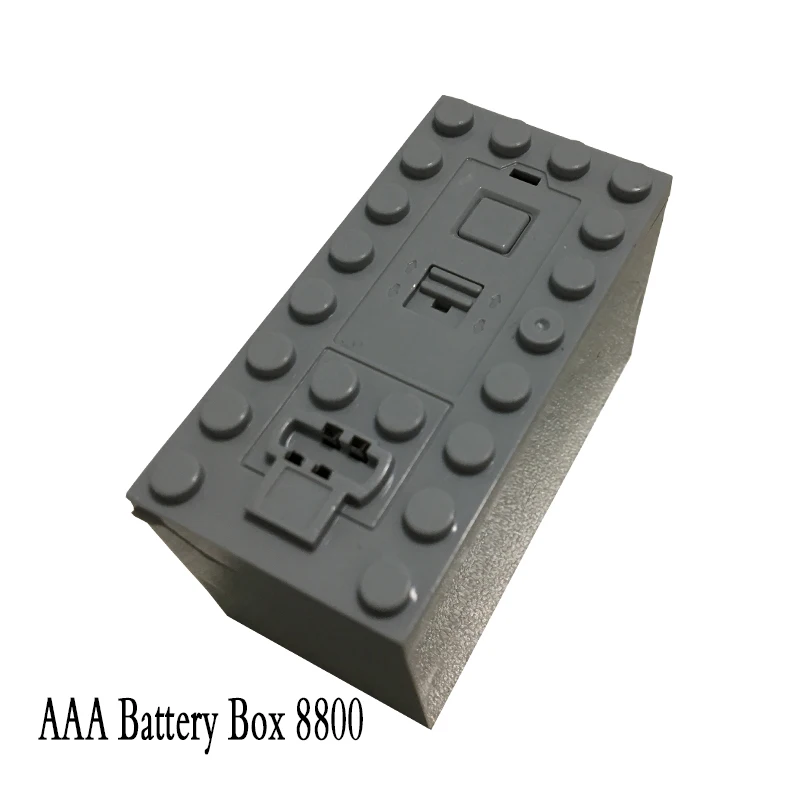 Motor Technic Series 8883 8881 8882 Train Remote Control Battery Box Switch LED Light Power Functions 88000 8879 Technic Motor   (10)