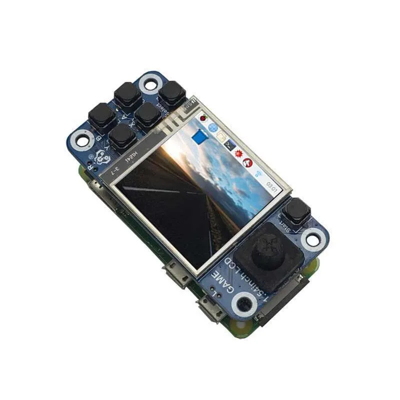 Игровая мини консоль Raspberry Pi 1 54 дюйма ЖК дисплей сенсорный экран для pi 2B/3B +/Zero