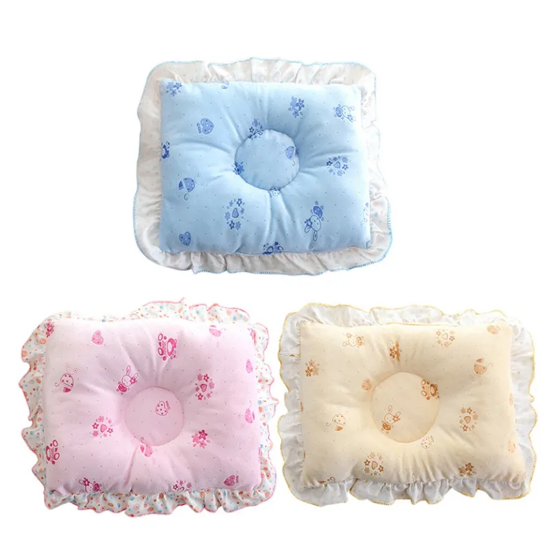 

Baby Head Shaping Pillow Pillows Head Cartoon Protection from Nursing Flat Baby Infant Breathable Care