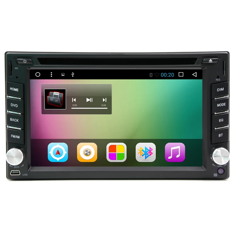 Cheap 6.2 Inch Android 8.1 Double Din Car dvd Player universal 2 din car radio stereo gps navigaton with usb/map/bluetooth/3G/4G/wifi 46